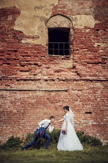 svatební fotograf - zámecký park Letovice