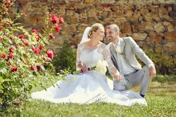 svatební fotograf - Panská zahrada Kunštát