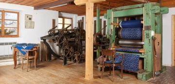 fotografie interiéru - dílna Modrotisk Danzinger